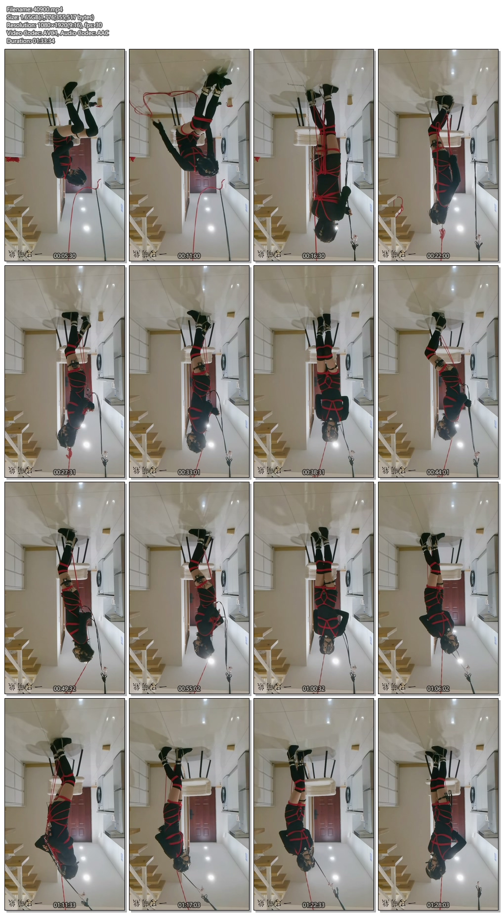 40900----【一只萌熊】冰块定时尖刺踮脚半蹲电击钢钩强制罚站自缚.jpg