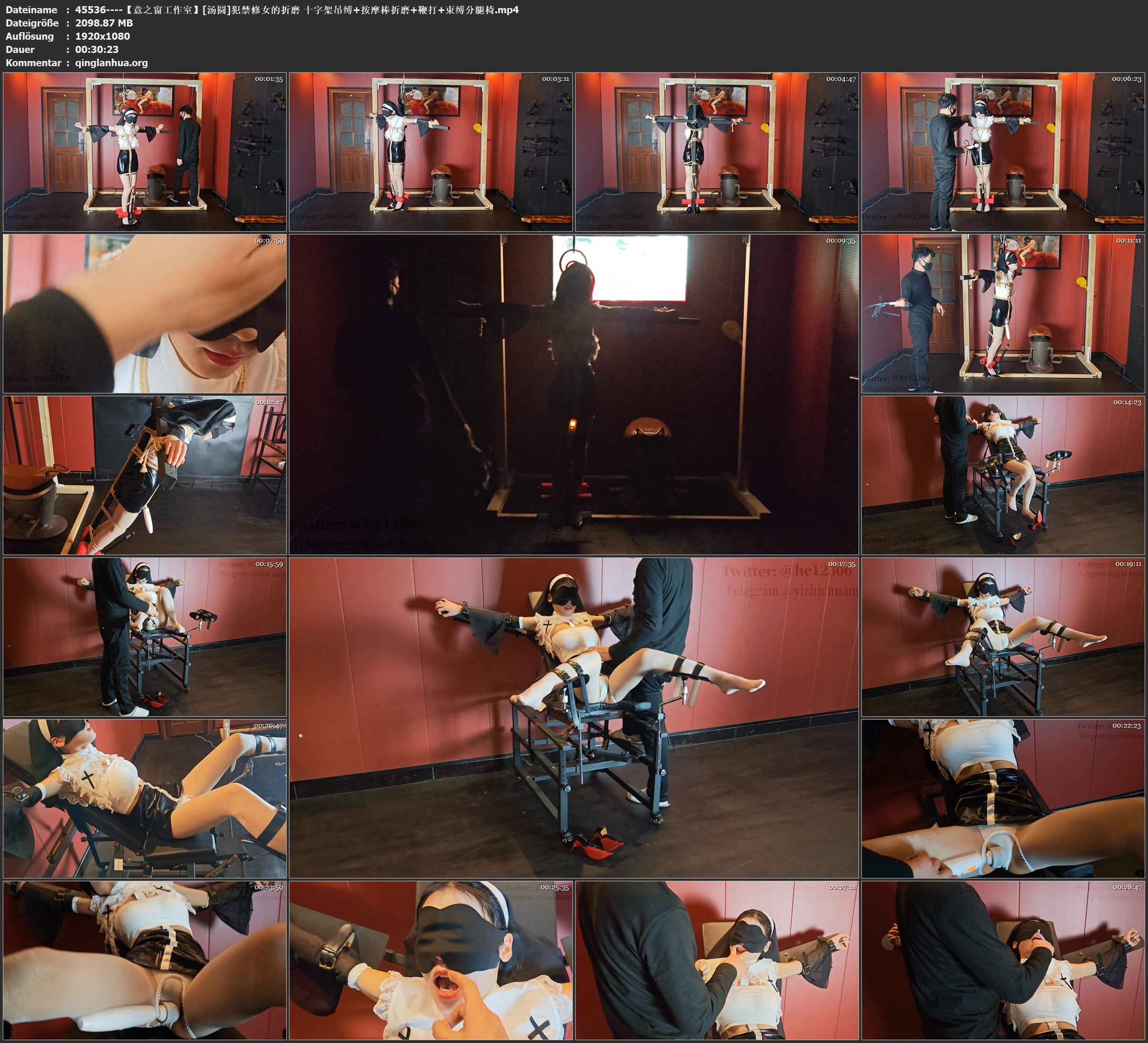 45536----【意之窗工作室】[汤圆]犯禁修女的折磨 十字架吊缚 按摩棒折磨 鞭打 束缚分腿椅.jpg