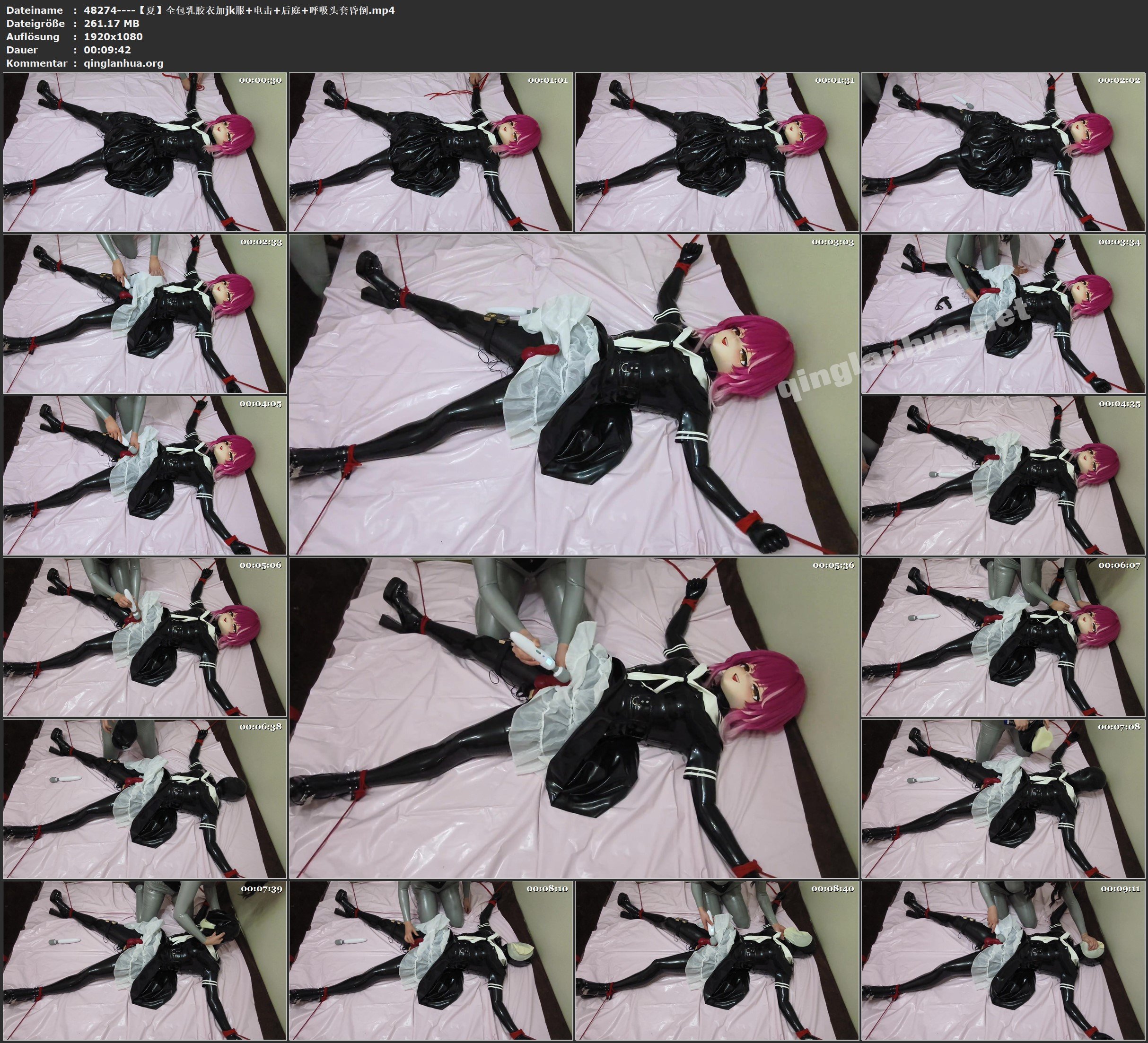 48274----【夏】全包乳胶衣加jk服 电击 后庭 呼吸头套昏倒.jpg