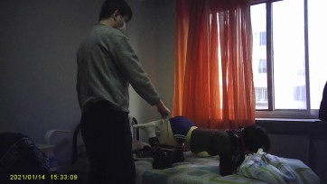 【玩奴原创】绝对真调教第六期 白丝人形犬[不可描述]强高口球收集口水，耳光伺候，m快折磨疯了