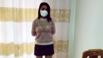 【可乐inrey】邻居小姐姐放假，来 开绑