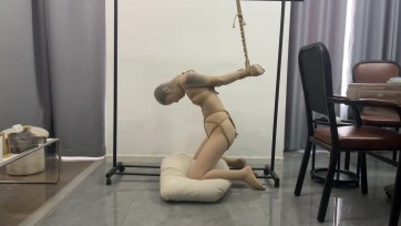 【FXX】【极致诱惑】上下真空无内肉丝缝制全包 日常娱乐决定输家接受惩罚 驷马挣扎爱抚 欧式直臂 后手吊缚