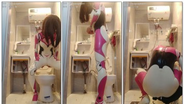 【哈曼哈w】王者荣耀妲己时之彼端乳胶衣灌肠产卵喷射