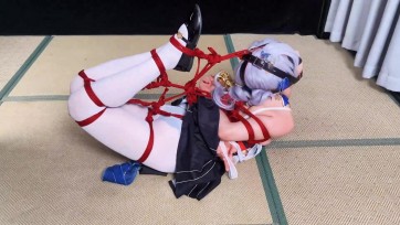 【象人工作室】小0-cos德莉莎，超长时间的驷马&极限马具口塞头脚收紧，绝活驷马来了！