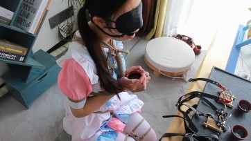 【FXX】【春暖花开 奔你而来】春暖花开系列正式开篇了 一个多小时巨作，口中道具测试口水收集，强制分腿超强电击+震动强高，关闭感官人形犬TJ SP震动爱抚强高，超紧驷马极限挣扎放置