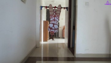 【CD伪娘小诡的自缚】吊绑小护士