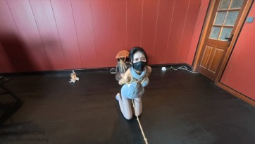 【意之窗工作室】《汤圆》灰丝+骑马机+走绳+倒吊转圈+tk