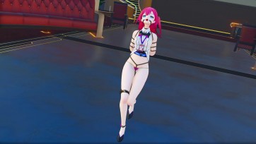 【3D动画】星穹铁道艾丝妲五花捆绑挣扎