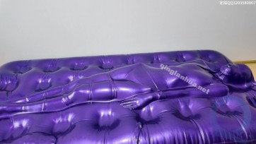 【长颜草】霜喵完全固定捆绑塞入真空床逃脱挑战 送绑玩脱被惩罚加时2小时！！！一直抽气压缩，崩溃痛哭也无济于事！