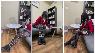 【kilo】蛇喰梦子cosplay捆绑高潮逃脱 下