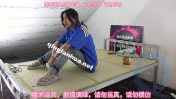 【束心工作室】小雨囚服，彩色手铐脚镣，铐铁床上，剧情比较简单