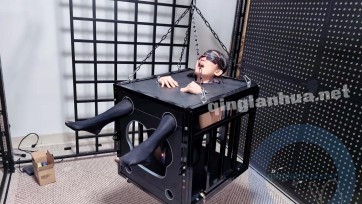 【缚心室】80多斤女学生黑丝连体衣挑战吊笼束缚，啵啵贝失控模式，完全无助，只能在空中一次次GC颤抖