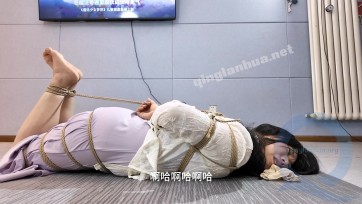 【一绳所爱】古筝熟女倩倩的双人调教~1