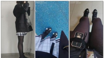 【waprophet】2.5小时内穿胶衣外穿女装cos圆香贞操带g塞逛街坐公交野外露出