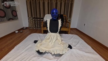 【狸猫工作室】女M胶带包头息窒，命令服从性训练，手铐，双层热缩袋严格密封，看看主人的命令是否能战胜求生欲望