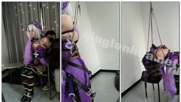 【此间鸽者】神秘出手女，黑天鹅女士的紧缚挣脱尝试