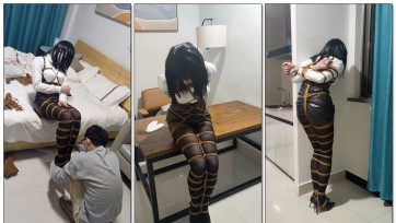 【此间鸽者】制服ol超紧驷马+cos甘雨紧缚户外露出