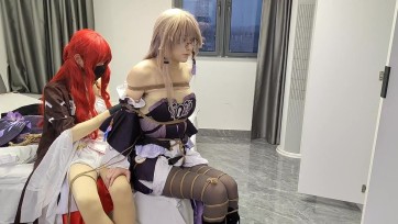 【此间鸽者】黑塔女士与姬子的紧缚挣脱游戏