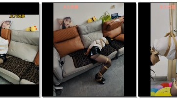 【欢乐谷原创】蒙面大叔捆绑调教制服少女