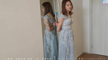 【clz原创】灵粒小艾双女南昌之素颜青花旗袍裙