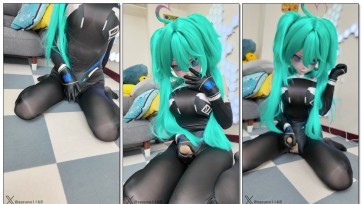 【セズ奈R18】kigurumi自己玩弄的初音