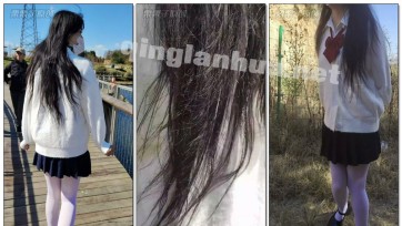 【栗栗子原创】《被强制的妹妹 05》 户外强高、户外调教、公园强高、户外失禁、假丁丁、jk、白丝、口球