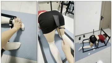 【束人映像】 一天内第二场极限挑战 K9禁锢 + 电击 + 震动B高频强高 + sp + 耳光伺候