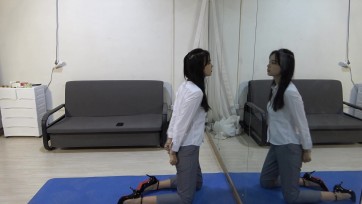 【美束映画】大美女阿荣化身职场丽人，体验作为犯人，被抓捕，审判，捆绑上刑场的全过程。