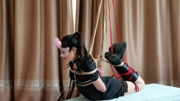 【江山原创】文慧黑衣极限探索！探索文慧耐力和柔韧的极限！