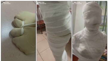 【媚娘工作室】木乃伊吊脖子，贴天官