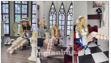 【夜城】菲比绳艺写真拍摄现场真实花絮