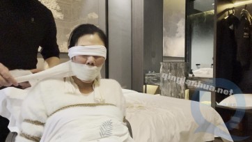 【爱堵之人】小M捆缚 多种白布 严密多重堵嘴蒙面 详细过程