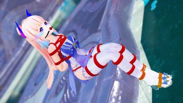 【3D动画】【原神拘束】小心海绑起来后好可爱啊