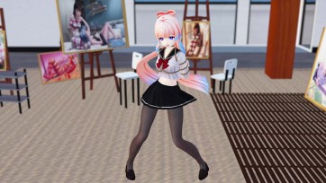 【3D动画】【原神拘束】JK装珊瑚宫心海五花捆绑