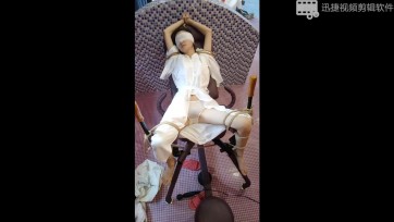 【足利茶茶丸】白和服情趣酒店紧缚捆绑调教+虐足+按摩+全包+强制GC+各种抚摸+言语调教