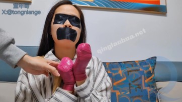 【童年哥Sam】体验新款到的超粘胶带封嘴+解除过程