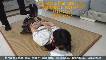 【新月原创】【琳媚】黑丝JK 大字TK挠全身 驷马口球棒棒继续玩脚不给她休息