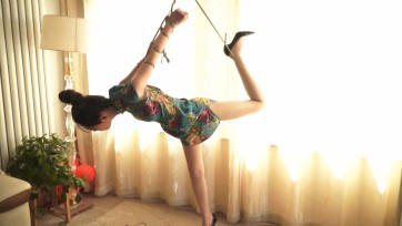 【逍遥】老迷糊系列之紧身旗袍 旗袍女子的绳艺生活