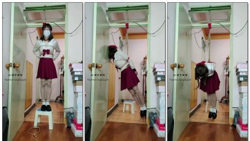 【坎喵】绝望的后手直臂悬吊自缚