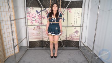 【撒琅】雪碧提线木偶缚--肉丝、高跟、踮脚跑、鞭打、TK、电击