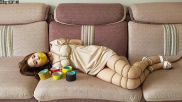 【一往情深】姗姗胶带封嘴紧缚专辑