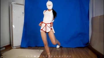 【clz原创】思思5,欧式，股绳固定手，绷带全包头控制住半吊