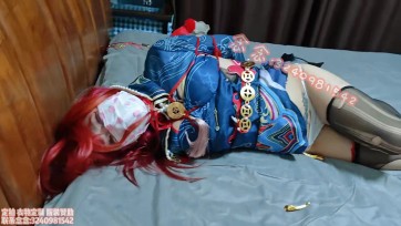 【司念念】玉玲珑cos 驷马挣扎 tk挠痒 尝试滴蜡